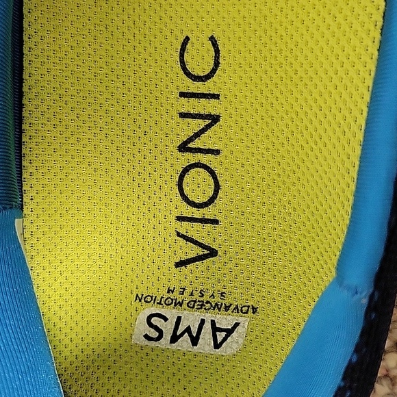 Vionic Women's Agile Hydra Slip On Shoes Blue Fabric Sz 11 - Picture 5 of 6